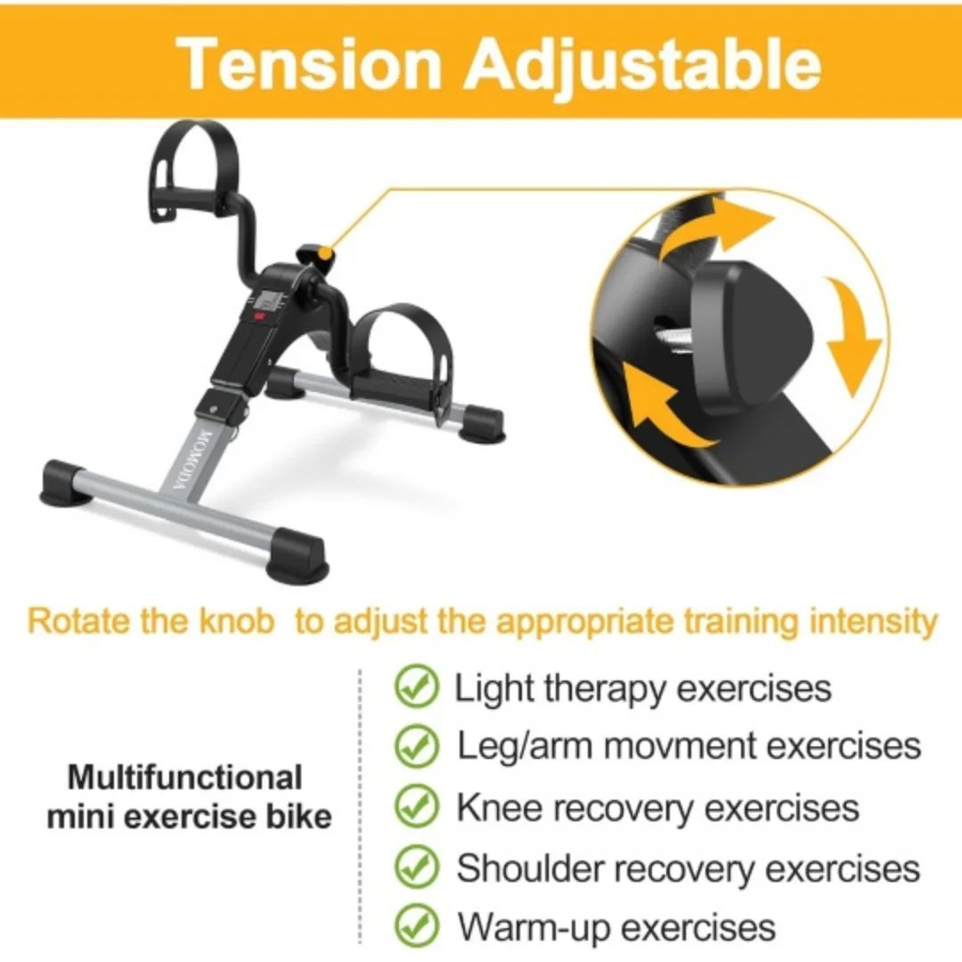 Pedal Exerciser / Desk Bike for Legs and Arms image indicator(2)
