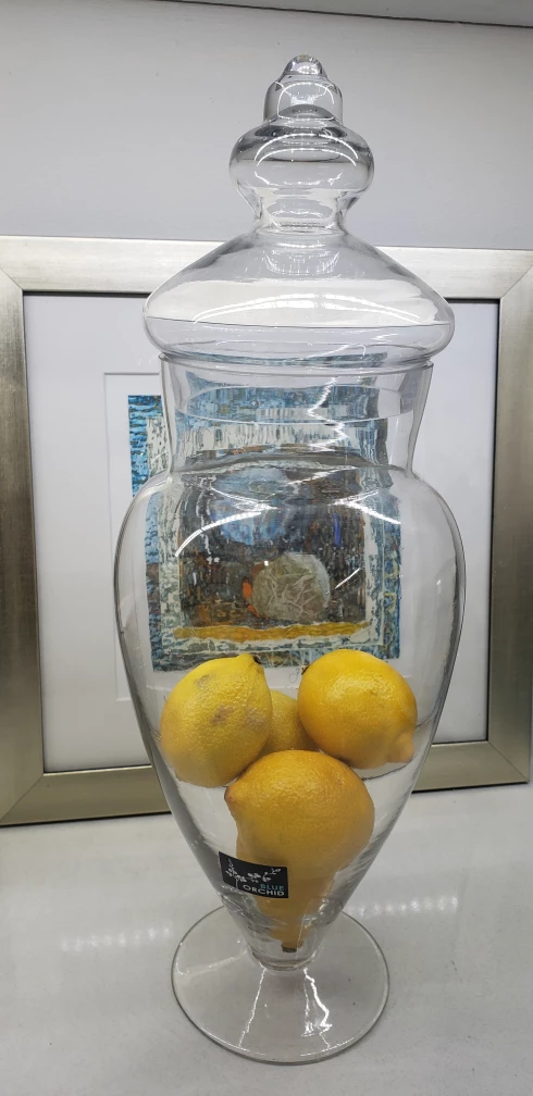Fine glass Apothecary Jar - photo 4