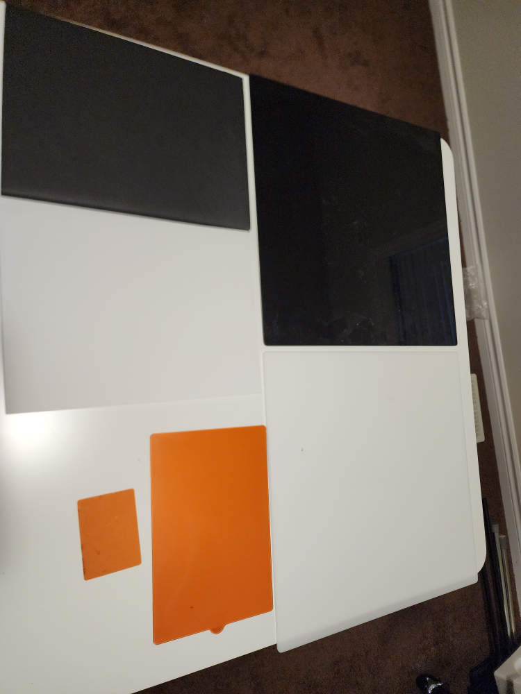 Gels and Foam Backdrop Lot