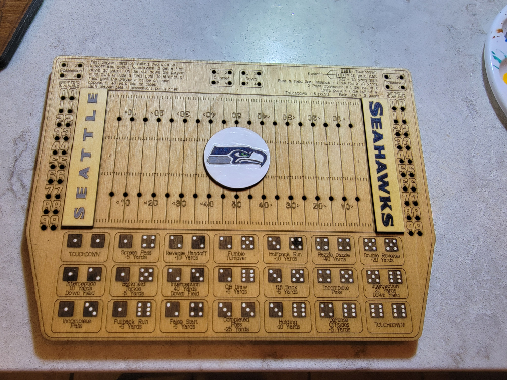 Dice Football Board Game - Various Teams - photo 4
