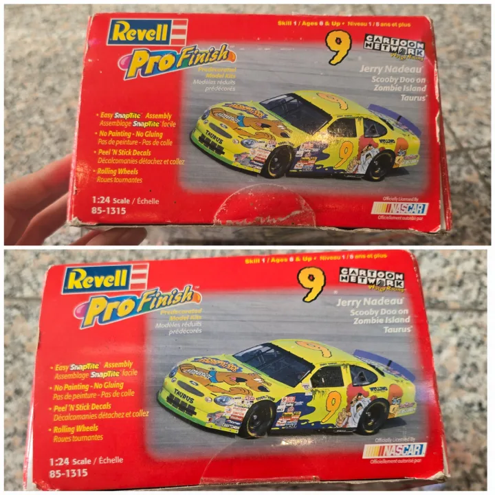 Revell Pro Finish Scooby Doo Jerry Nadeau Zombie Island Nascar image indicator(5)