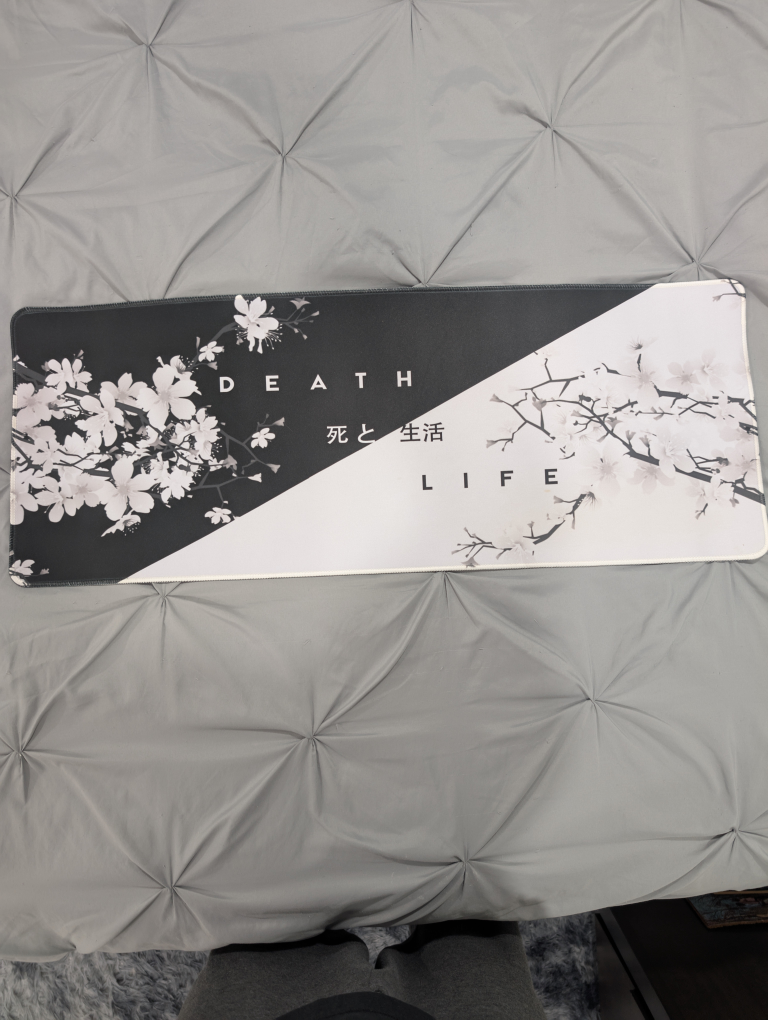 Death and Life Mousepad