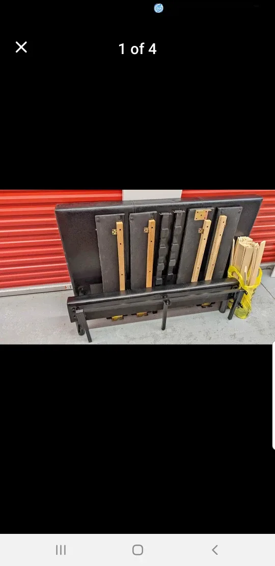 Full Size Faux Leather Bed Frame image indicator(2)