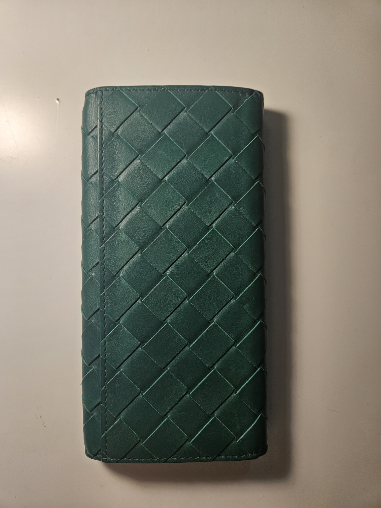 Bottega Veneta Green Intrecciato Leather Wallet - photo 2