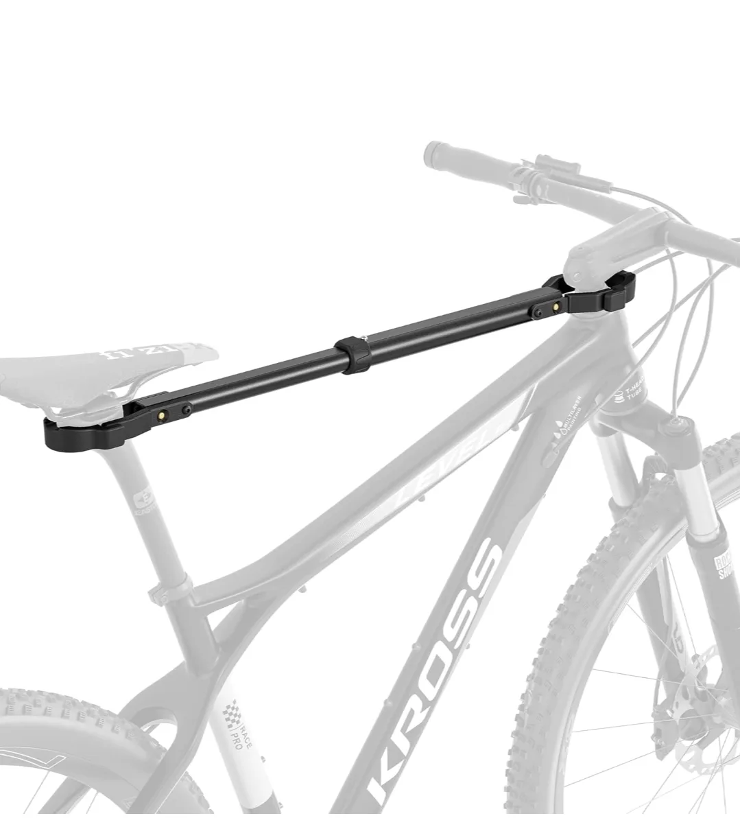 Bike Crossbar Adapter - Adjustable Top Tube for Various Bikes image indicator(2)