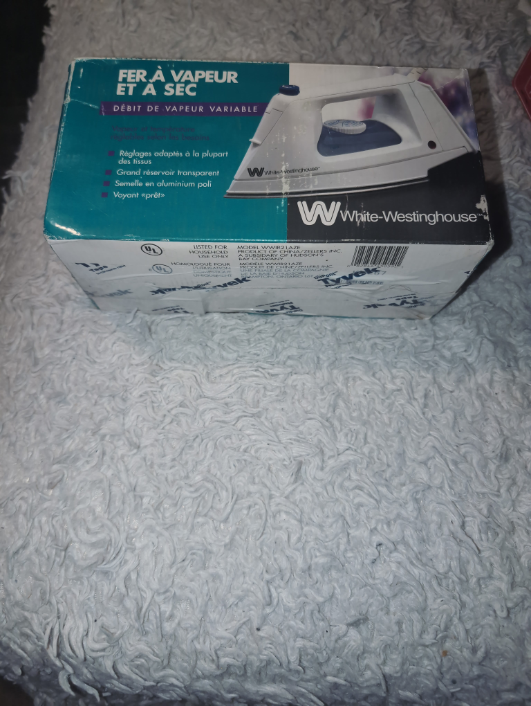 White-Westinghouse Steam and Dry Iron