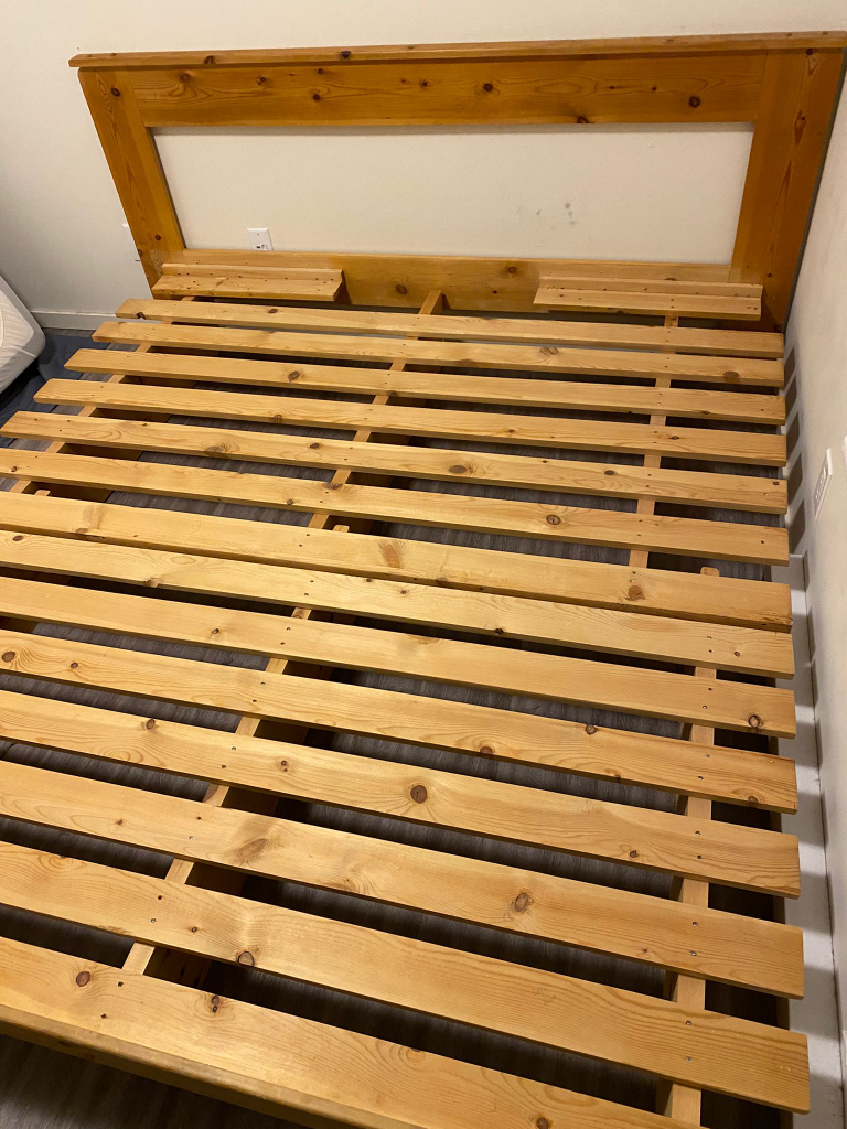 Queen Sized Platform Bed Frame
