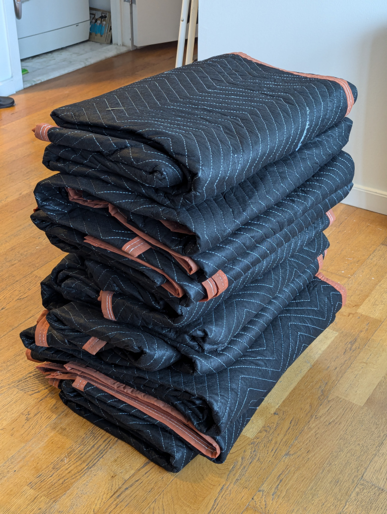 Moving Blankets - 4 Available
