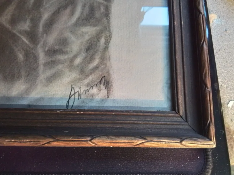 An Excellent Signed Pastel Painting image indicator(3)