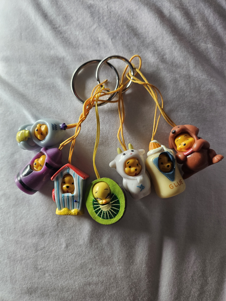Winnie the Pooh Keychain Set