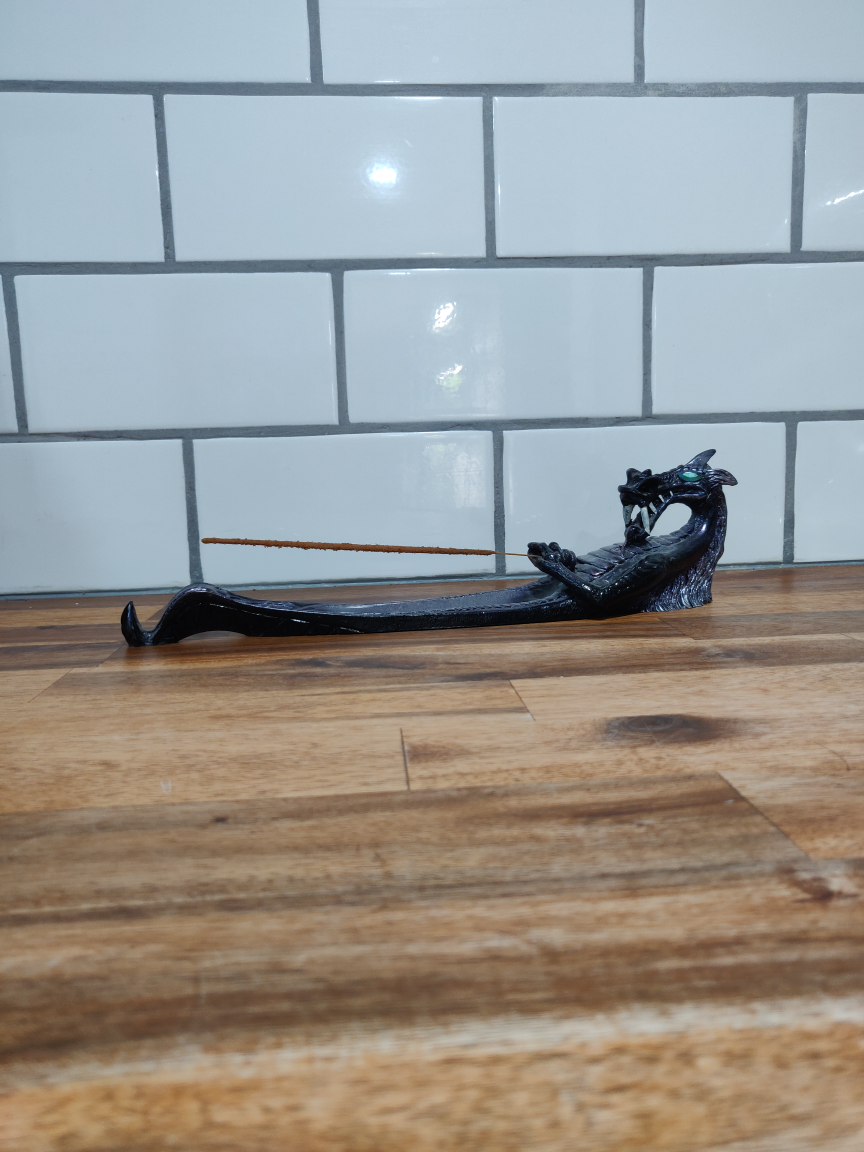 Vintage Dragon Incense Stick Holder - photo 3