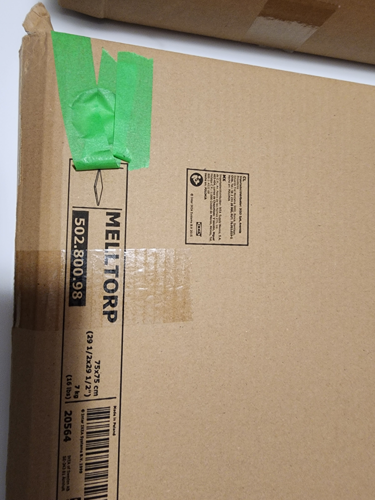 IKEA MELLTORP Table 75x75cm - photo 2