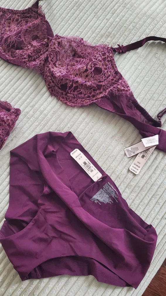 Victoria's Secret 34D Bra and Panty Set image indicator(8)