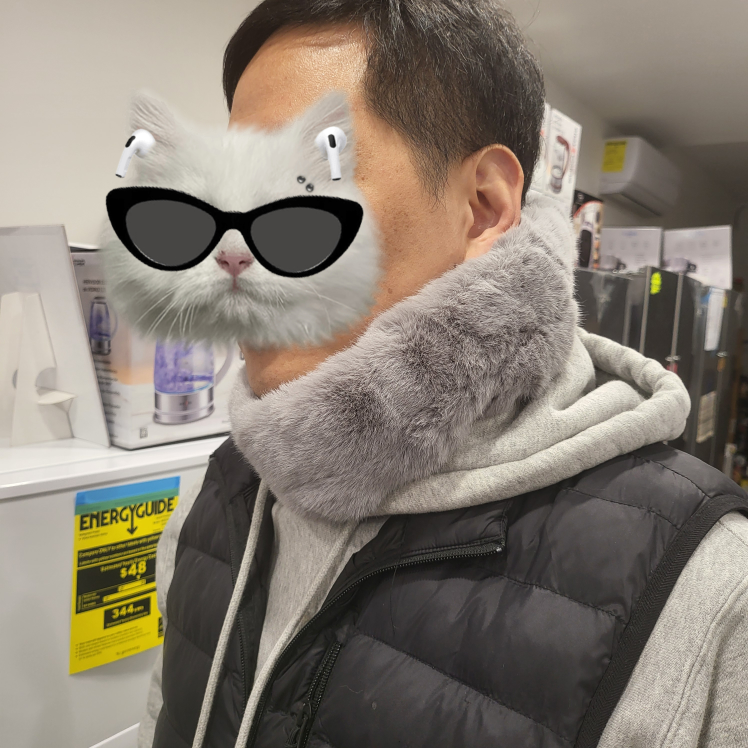 Faux Fur Neck Warmer with Scarf - photo 3