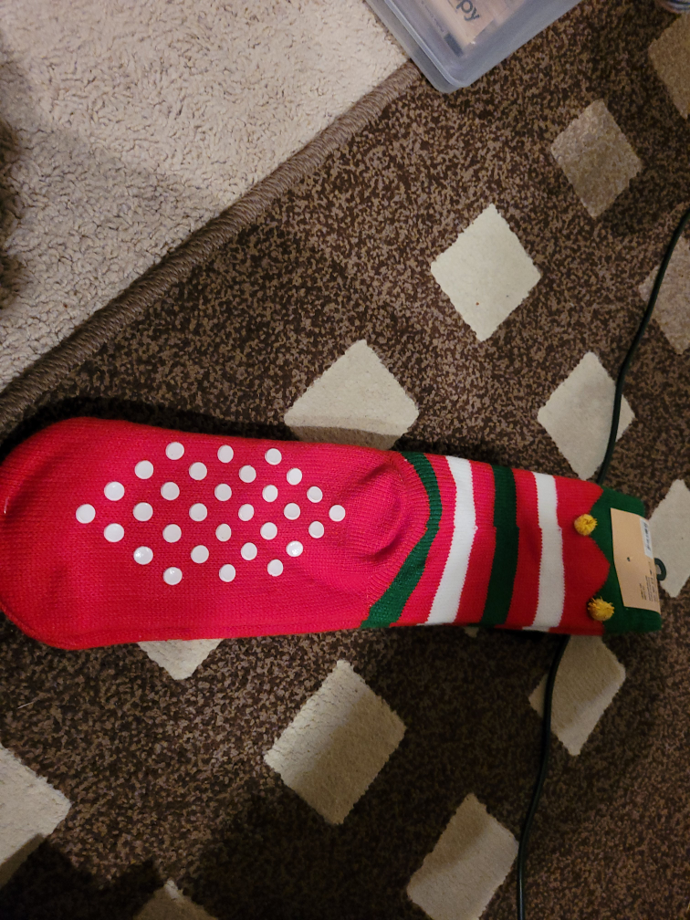 Ardene Christmas Reindeer Slipper Socks - photo 2