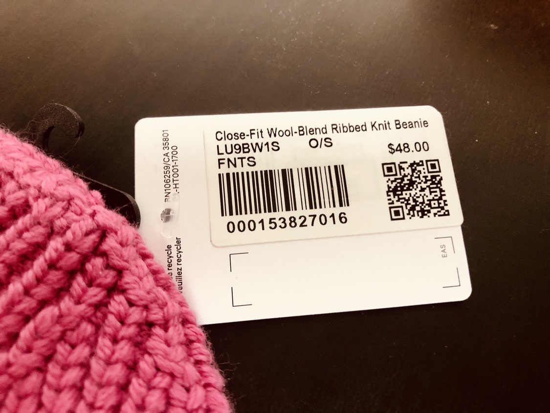 Lululemon pink hat Close-Fit Wool-Blend Ribbed Knit Beanie - photo 2