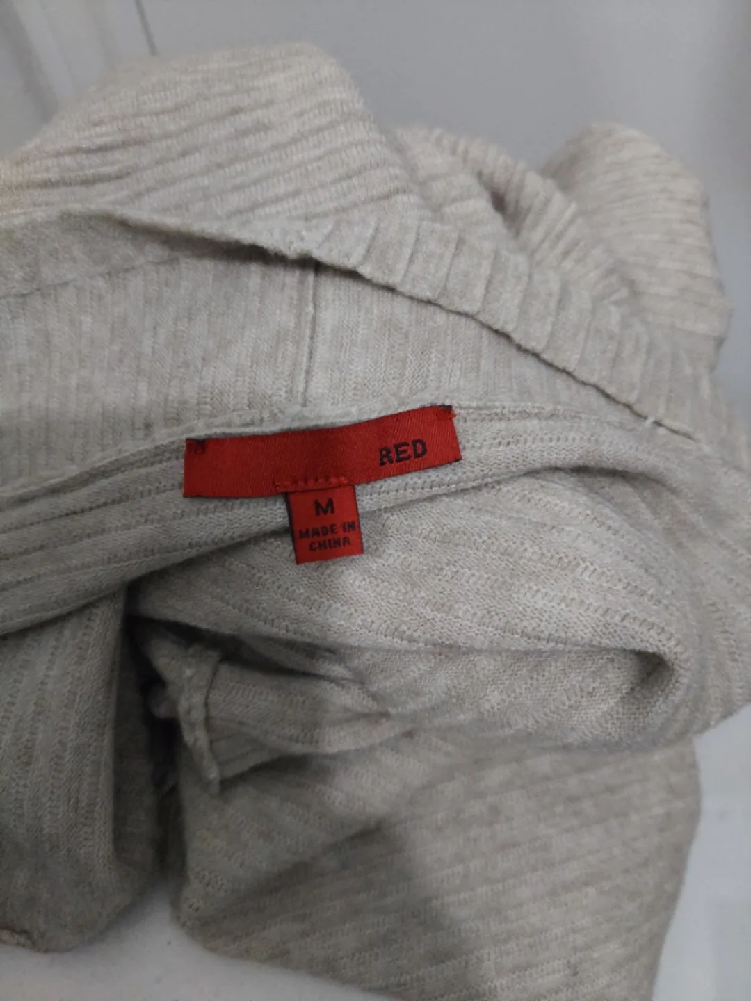 Women's Long Beige Cardigan Sweater Size M  #ThriftyPicks image indicator(7)