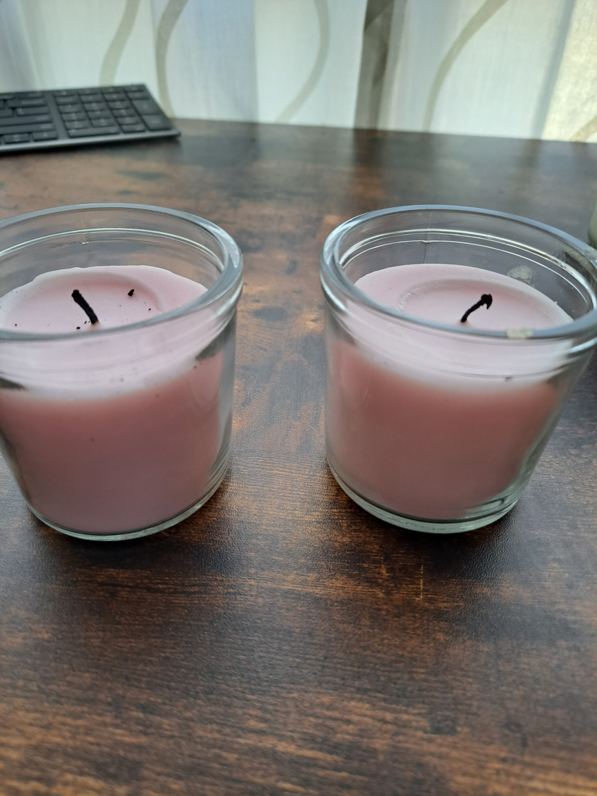 Two Pink Candles