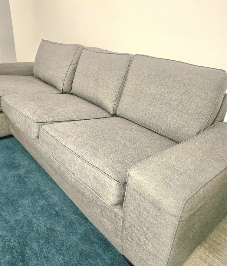 IKEA Sectional with Reversible Chaise and Washable