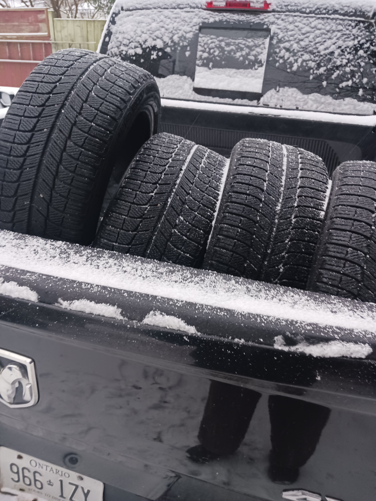 235 55 17.....Michelin snow tires