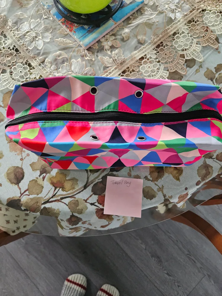 Geometric Travel Bag #freecycle image indicator(2)
