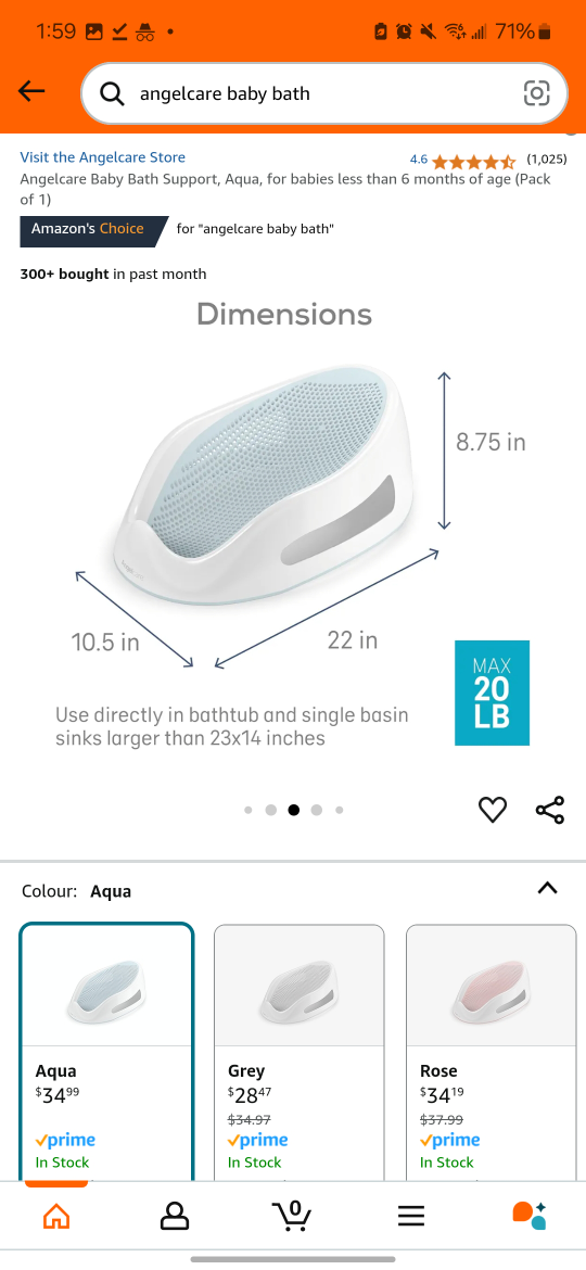 Angelcare Bath Support for Sale! - photo 4