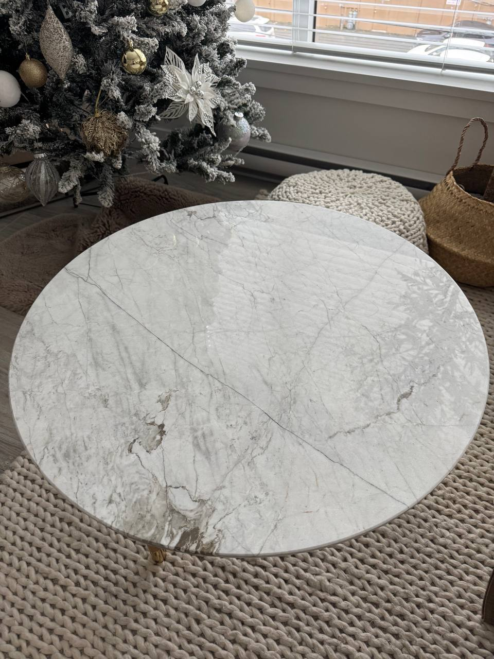 real marble coffee table - photo 2
