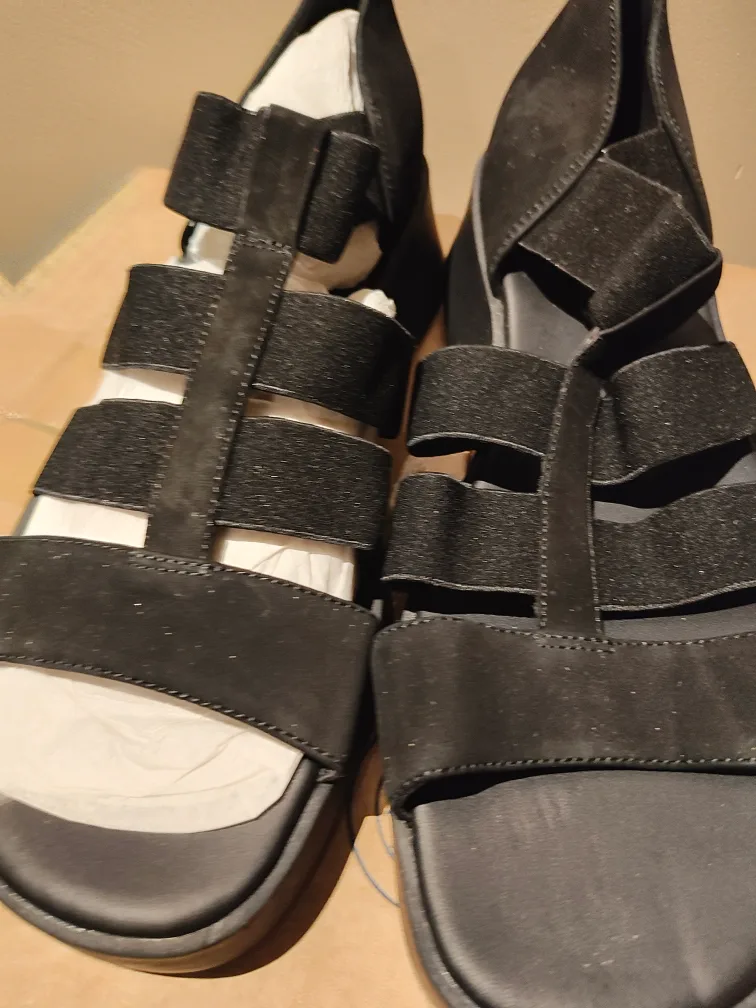 Black aerosole Platform Sandals image indicator(3)