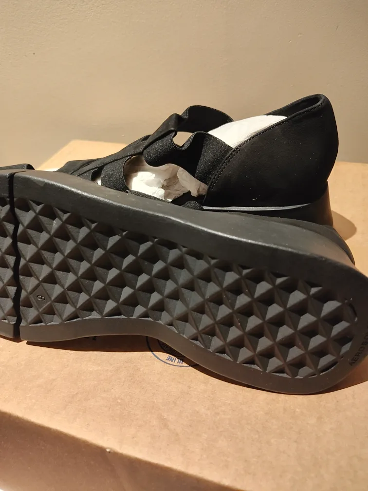 Black aerosole Platform Sandals image indicator(5)