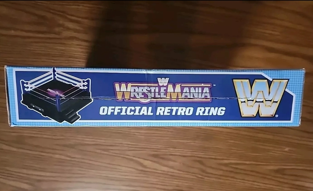 Mattel Creations WWE WWF WRESTLEMANIA OFFICIAL RETRO RING 2024 - photo 3