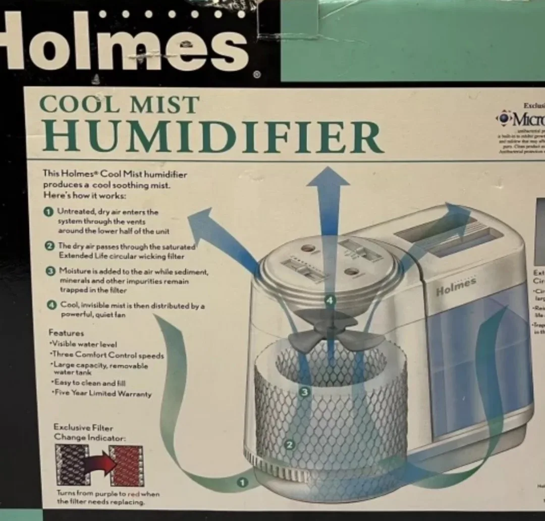 Holmes HM-2060 Cool Mist Humidifier image indicator(8)