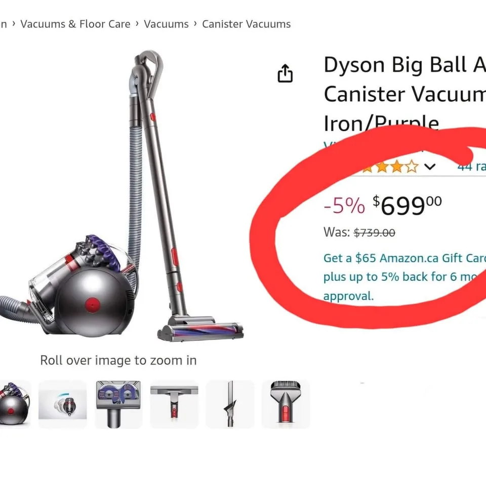 Dyson Cinetic Big ball Animal Pro Like New!! image indicator(7)