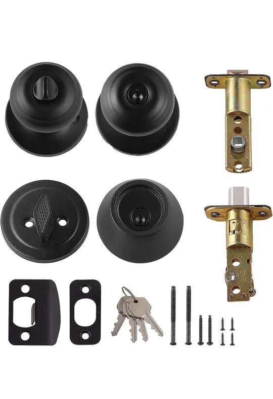 Black Door Handleset image indicator(4)