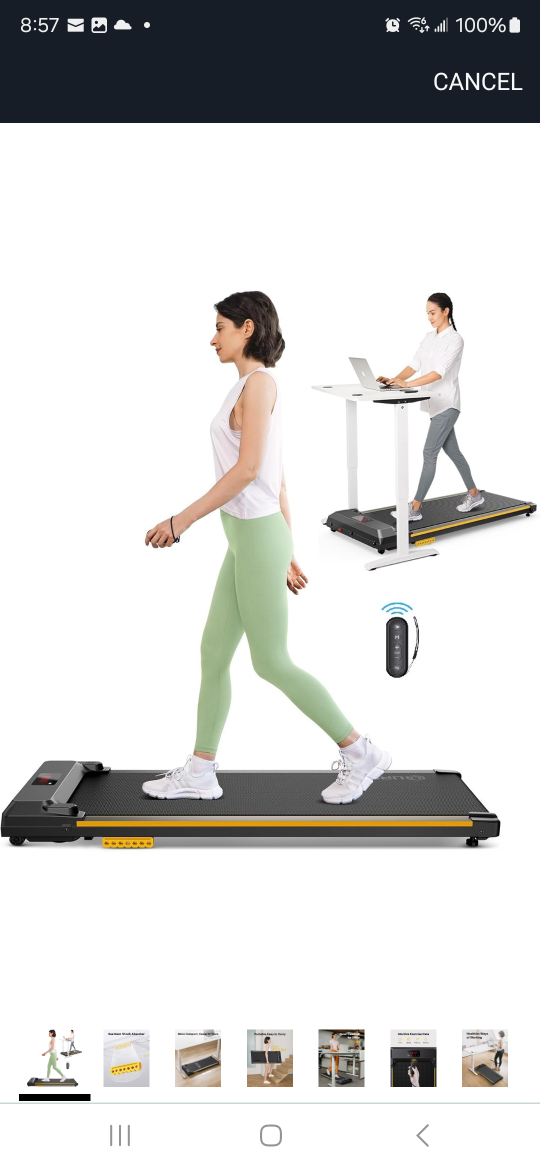 UREVO Walking Treadmill - Under Desk Walking Pad