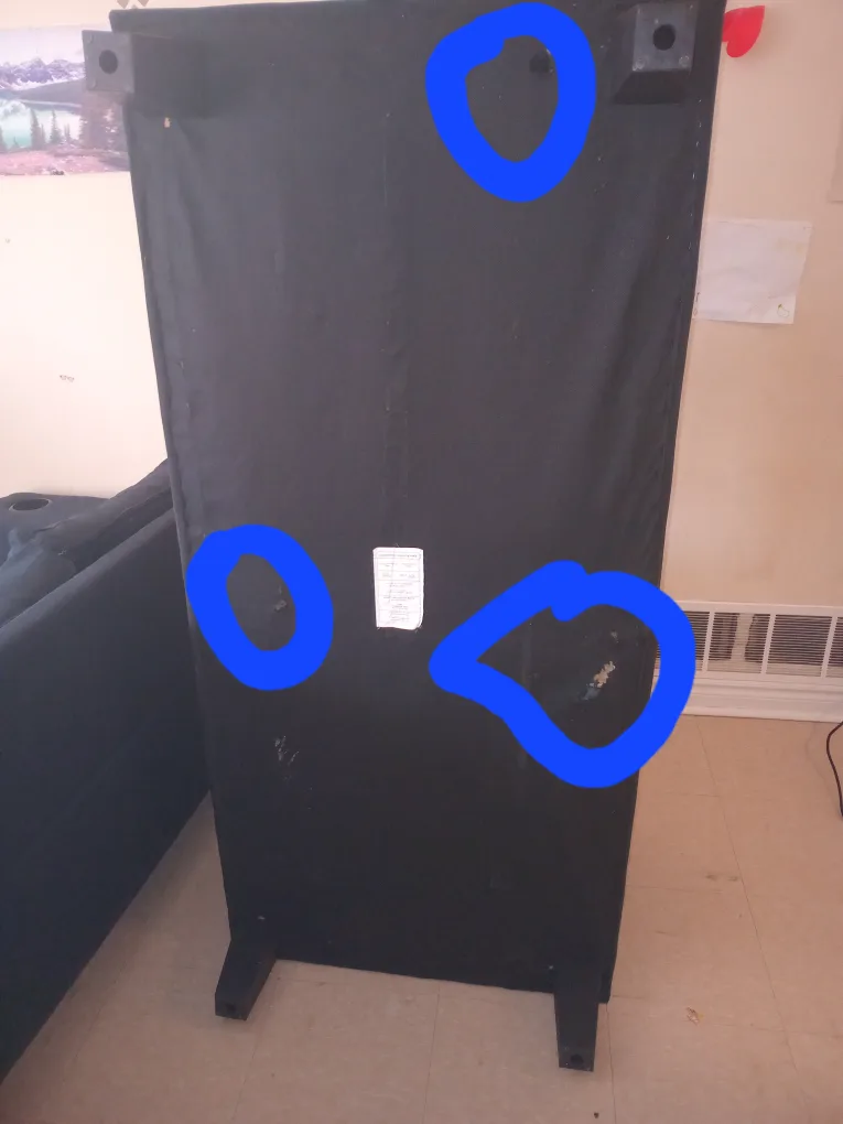 Black Sectional Sofa( NEED GONE ASAP) image indicator(5)