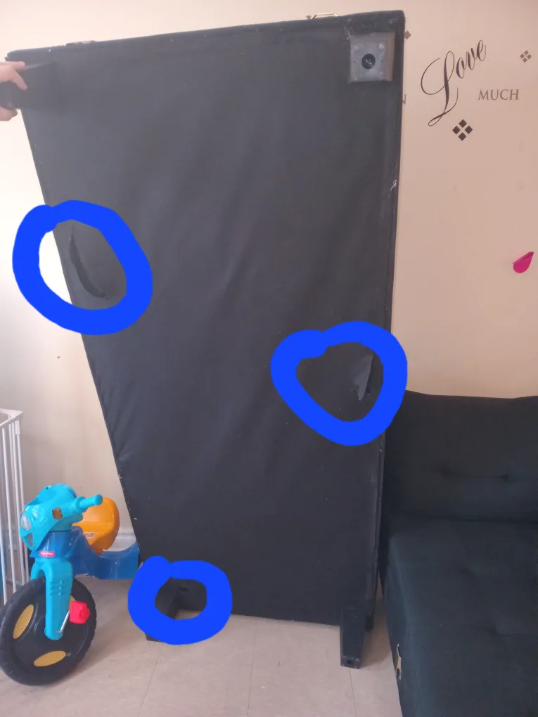 Black Sectional Sofa( NEED GONE ASAP) image indicator(6)