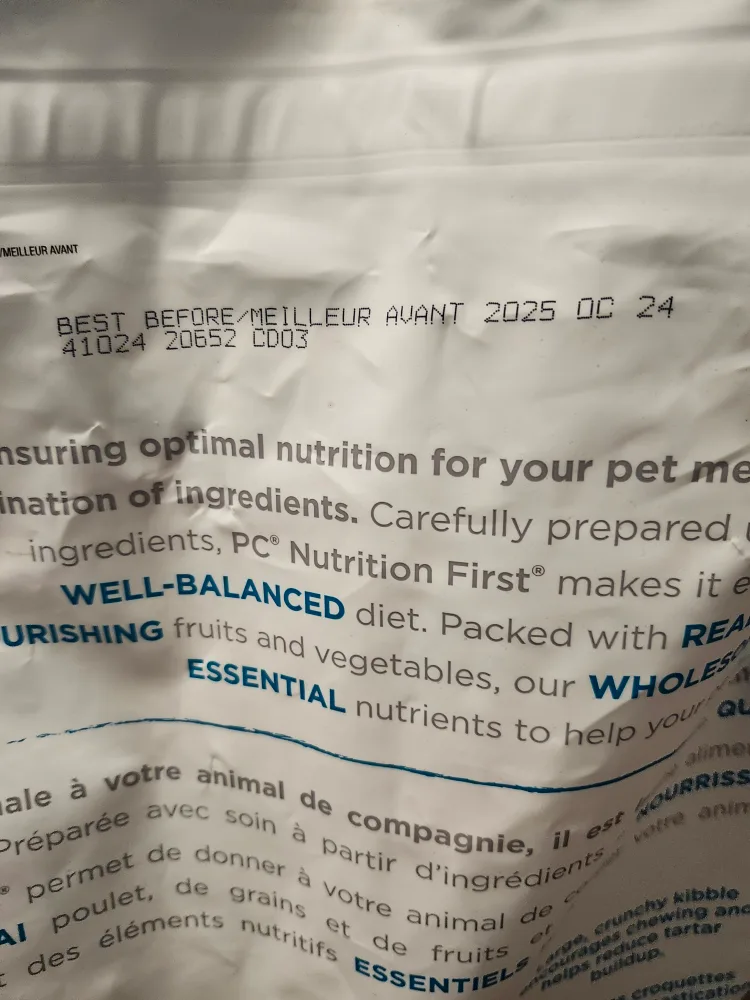 18.1 kg bag of Nutrition First Premiere Large Breed dog food image indicator(2)