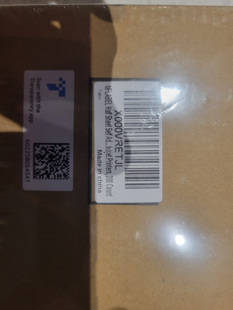 shipping labels - 2 different types - photo 2