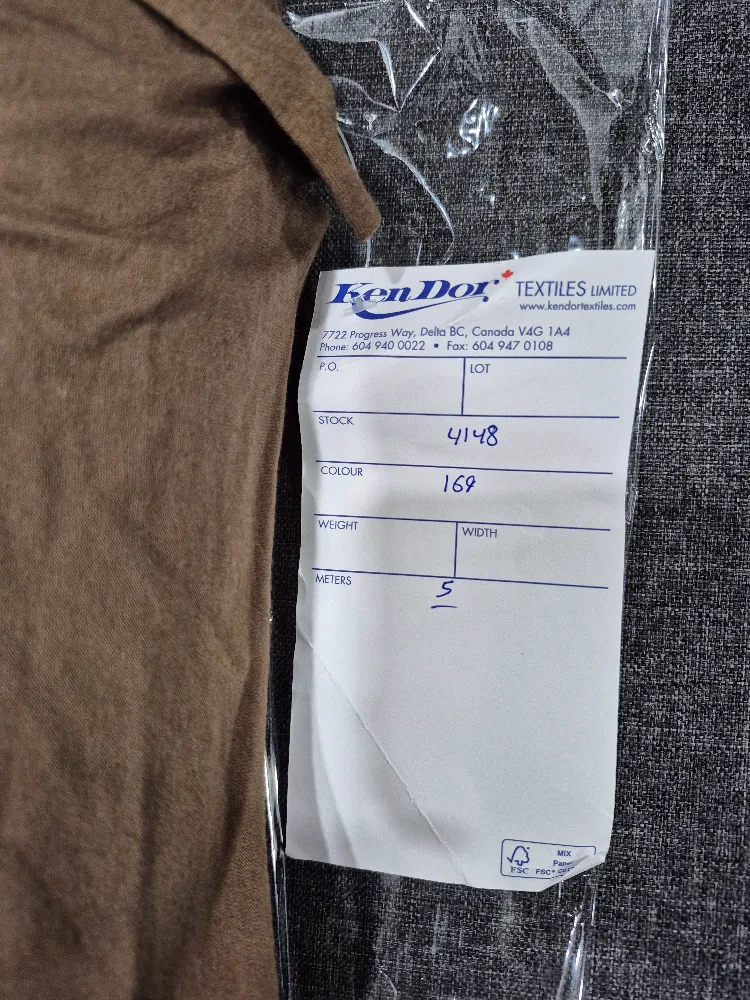 Five meters of KenDor Textiles fabric - assorted colours image indicator(5)