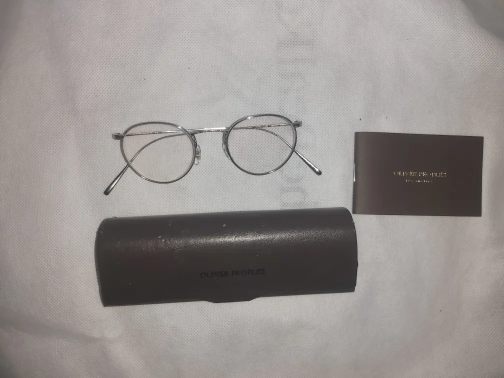 Oliver Peoples Lain Titanium Glasses(46mm, Made in Japan) thumbnail