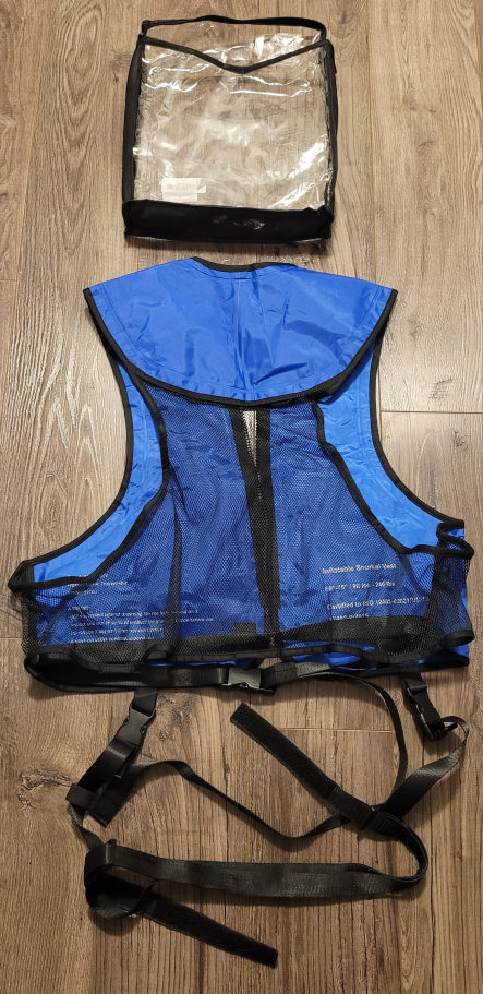 INFLATABLE LIFE VEST For SNORKELING/WATER SPORTS- Adult size - photo 2