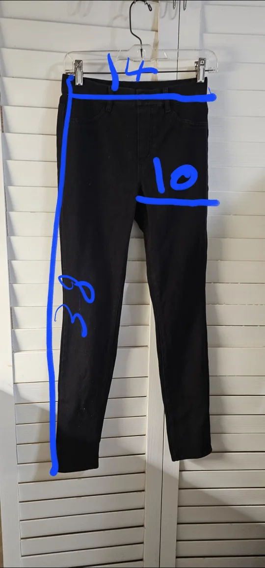 Uniqlo Heattech Black Innerwear Pants - Size US OS image indicator(3)