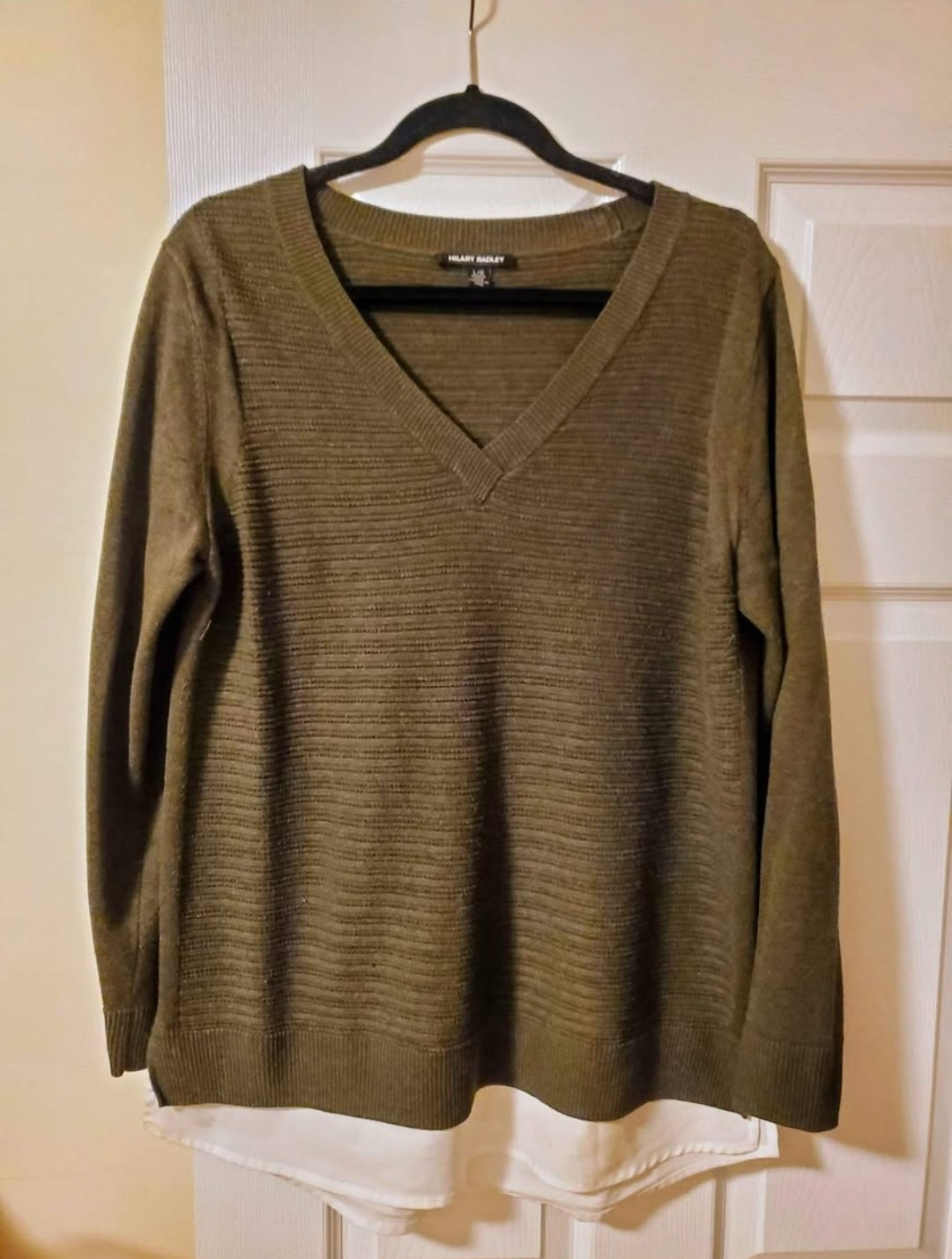 Hilary Radley V-Neck Sweaters 2