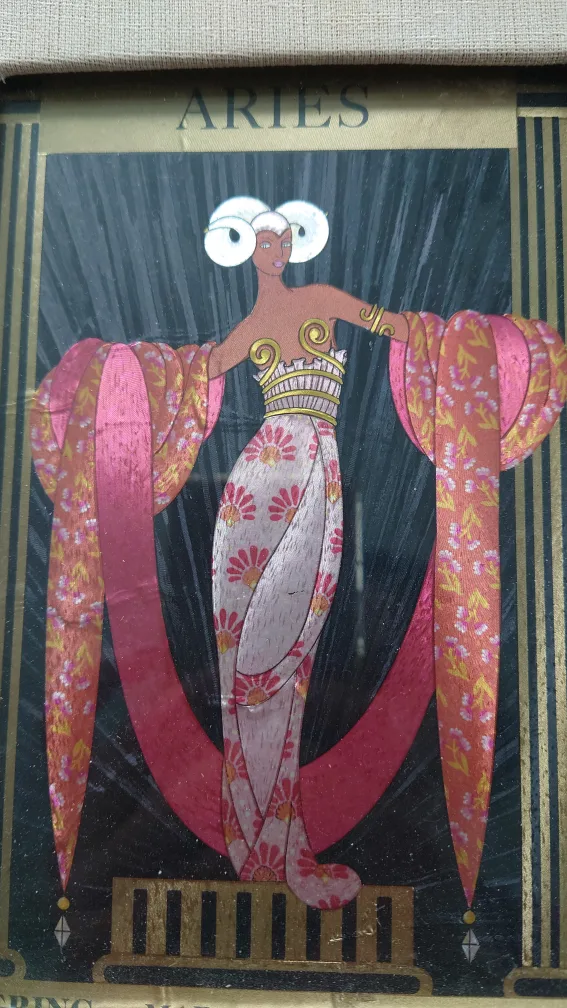 Framed Aries Zodiac Art Print image indicator(3)