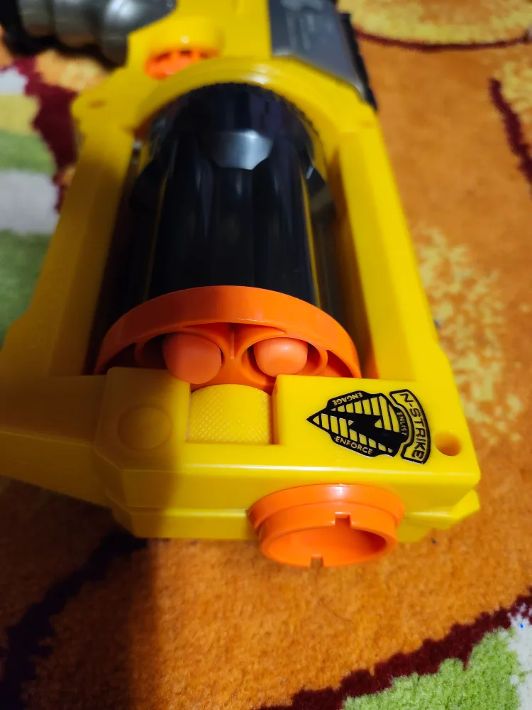 vintage early 2000s Nerf Gun Revolver image indicator(6)