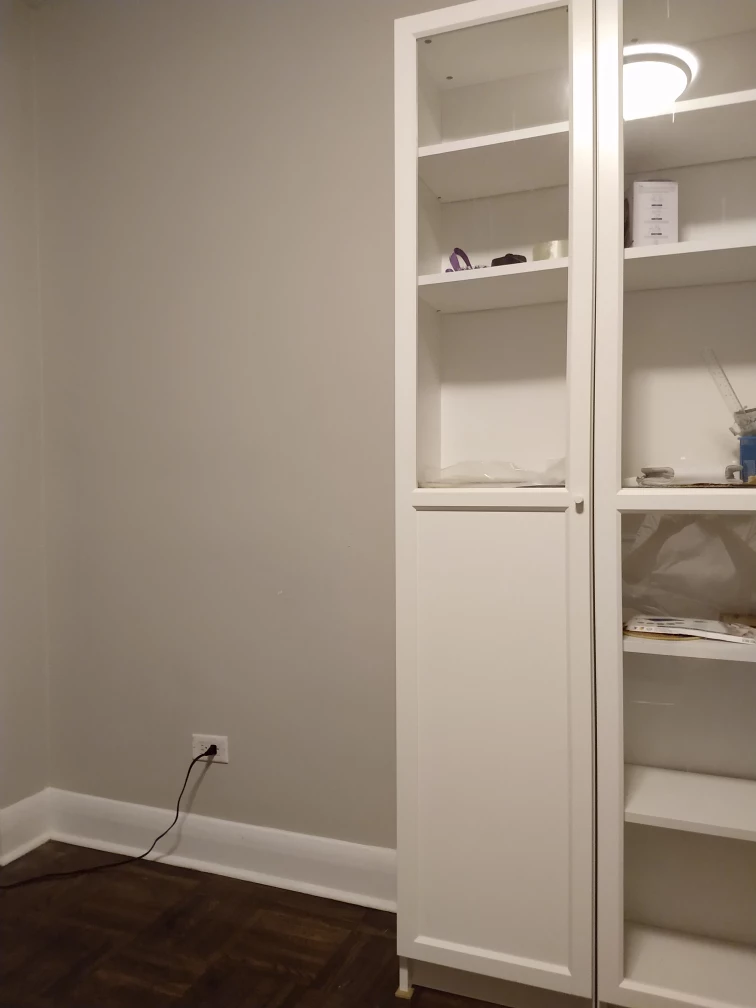 IKEA HEMNES 392.874.21 White Glass-Door Cabinet - photo 3