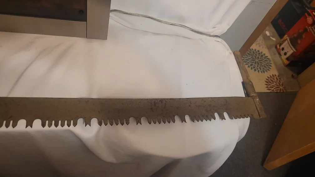 Antique Crosscut Saw image indicator(4)