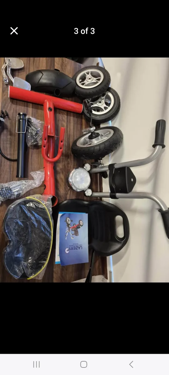 Kids tricycle for toddlers #527 image indicator(3)