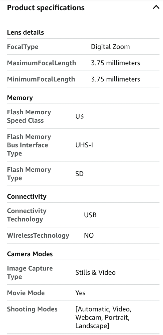 4K Ultra HD Digital Camera - photo 4