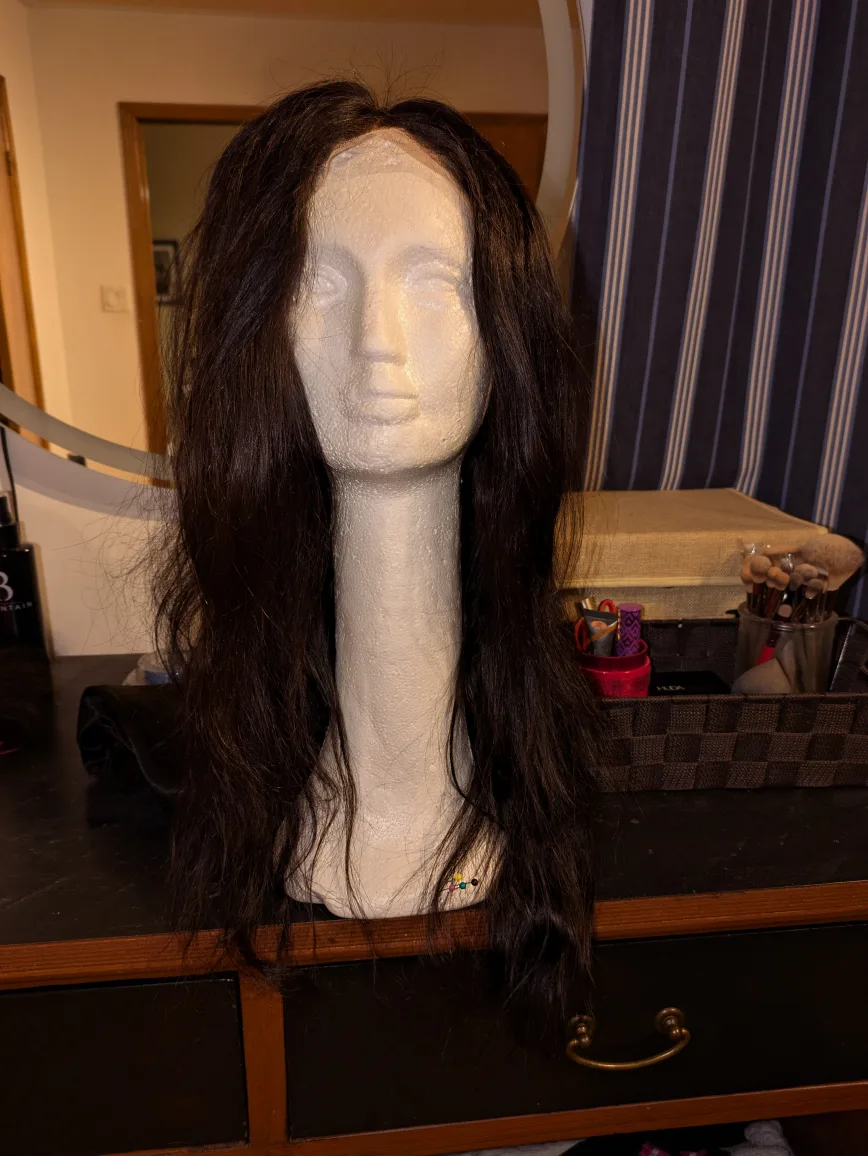 Brand New 24" Real Hair Wig image indicator(2)